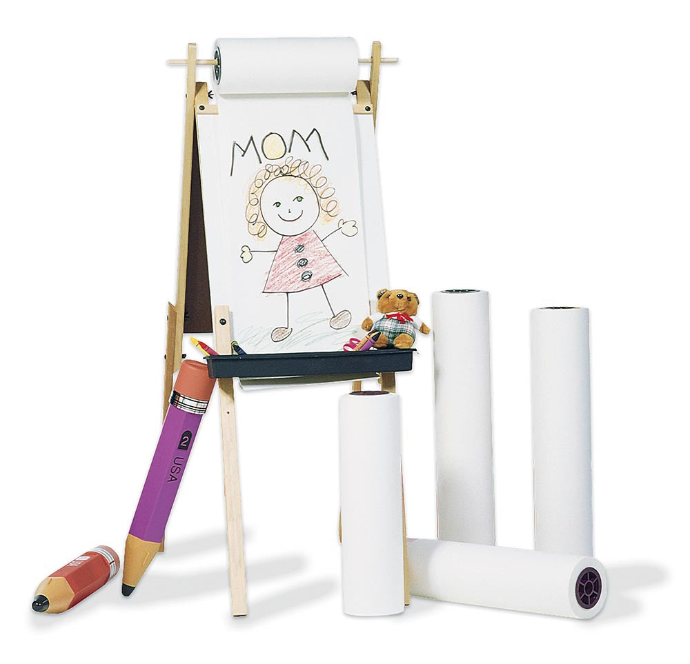 Prang Art & Easel Roll White 18'x50' – imagen 2 - JA Riollano