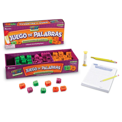 Juego de Palabras Spanish Reading Rods Word Game 116 PCS