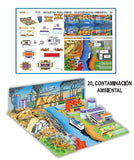 MODELO MAQUETA CONTAMINACION AMBIENTAL