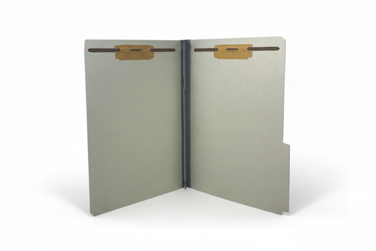 1 PARTITION FOLDER LATERAL GRAY LEGAL BOX/20