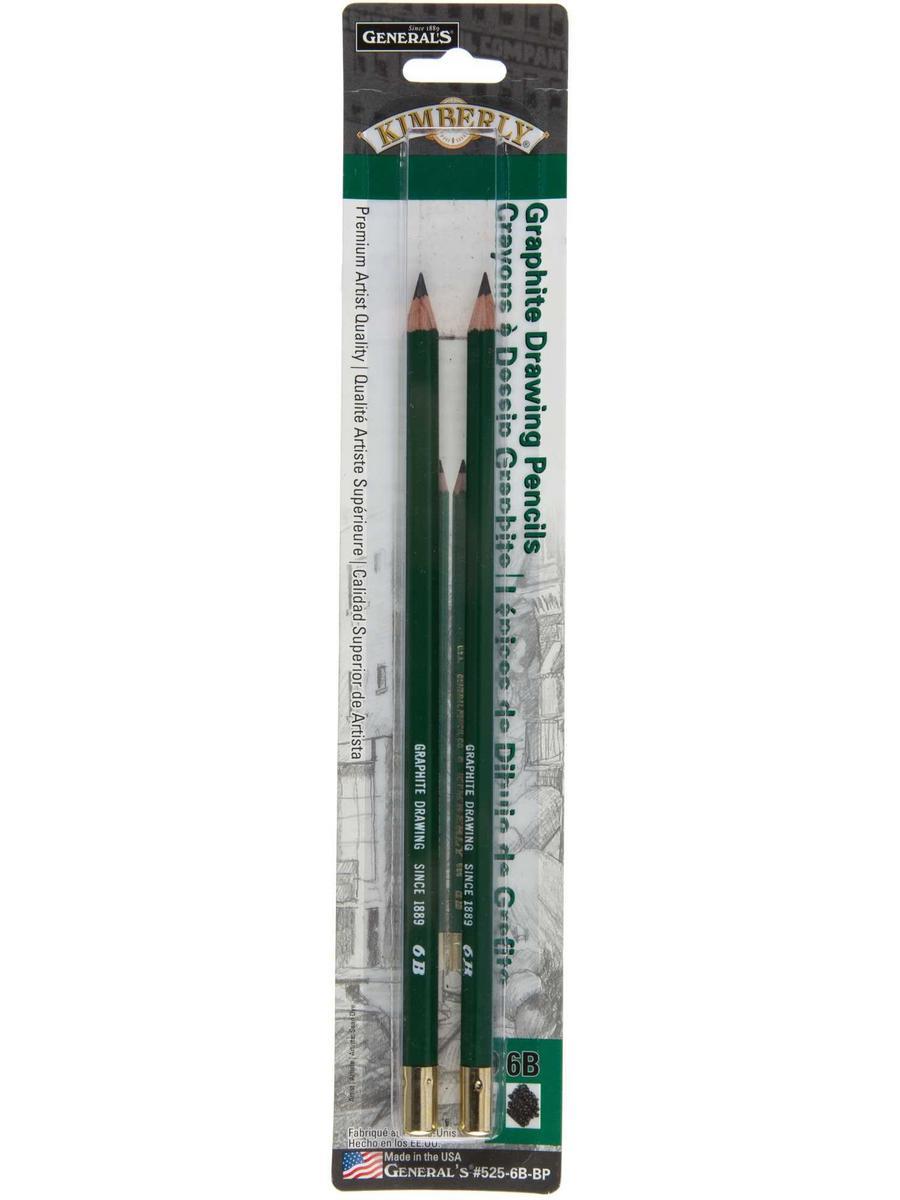 Lápiz Dibujo 6B PQT.2