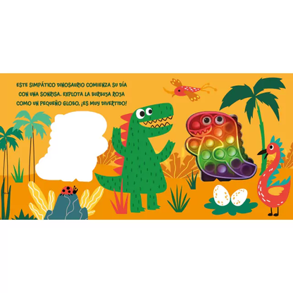 Dinosaurios Pop It Libro Sensorial | Guadal