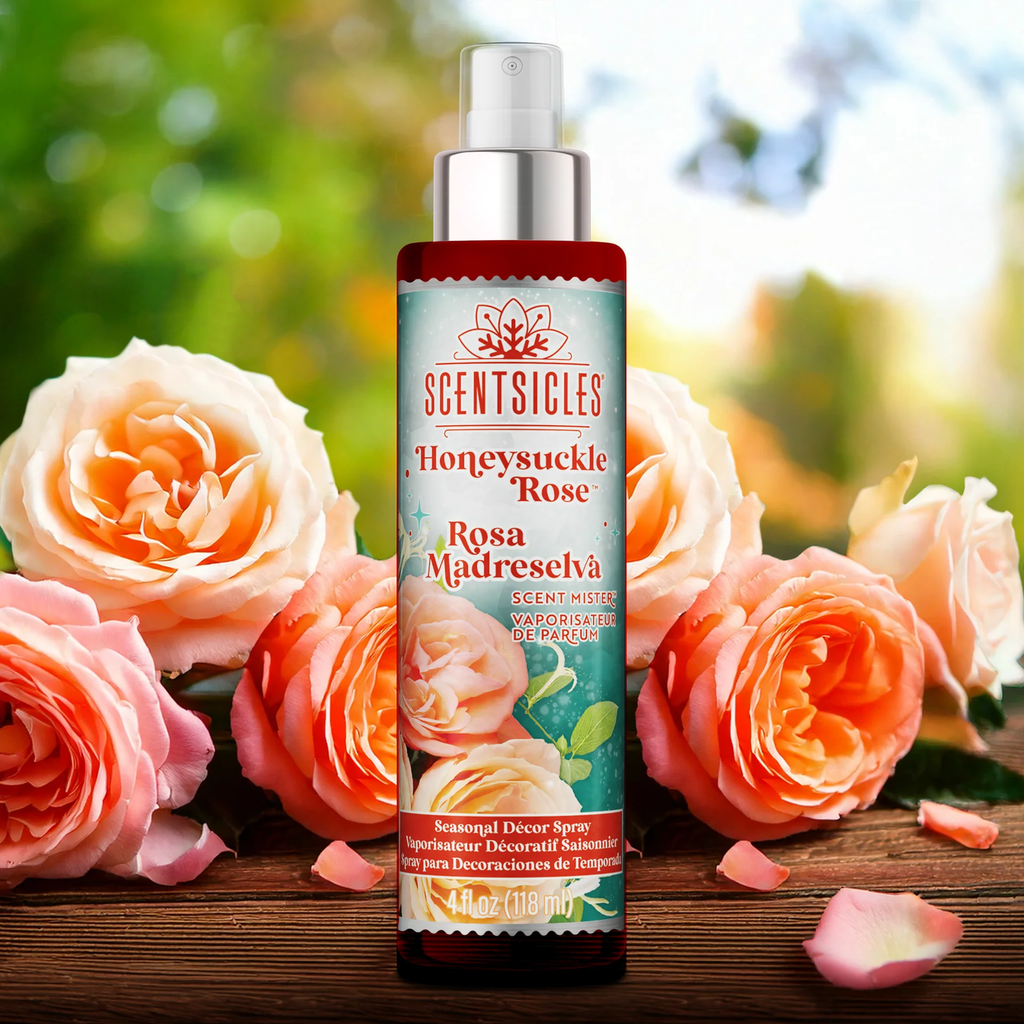 Scentscicles Scent Mister Spray | Honeysuckle Rose | 4OZ