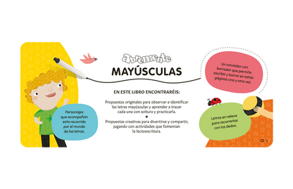 Abremente Escribir y Borrar  Mayúscula 5+ | Catapulta