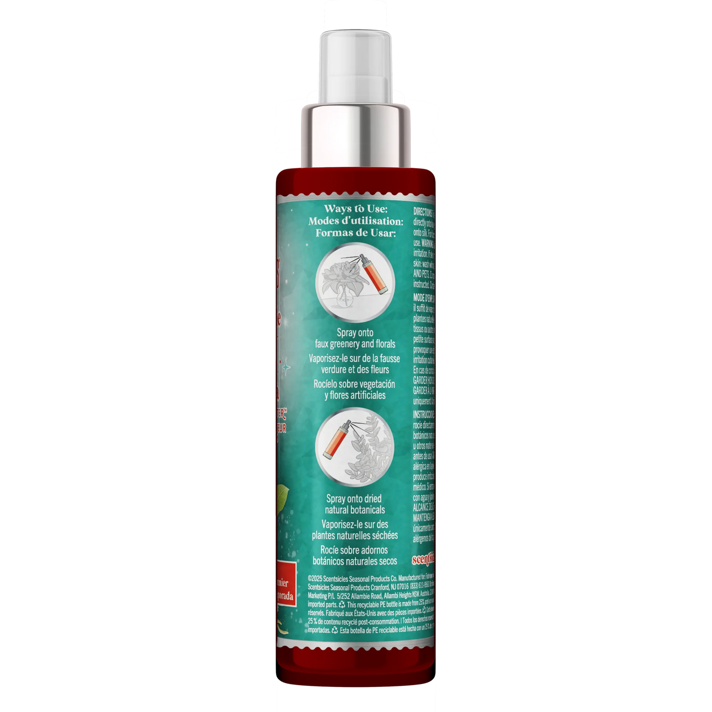 Scentscicles Scent Mister Spray | Honeysuckle Rose | 4OZ