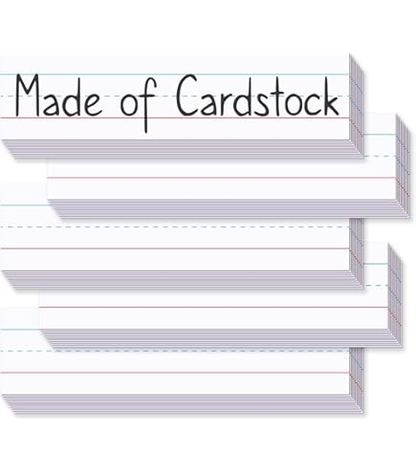 Dry Erase Sentence Strips | 30 Reusable Strips