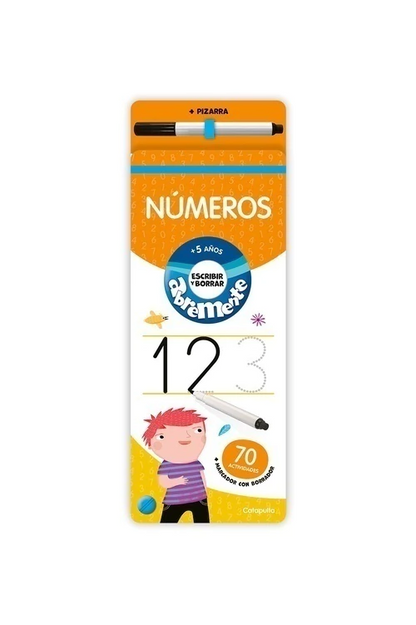 Abremente Escribir y Borrar | Números +5