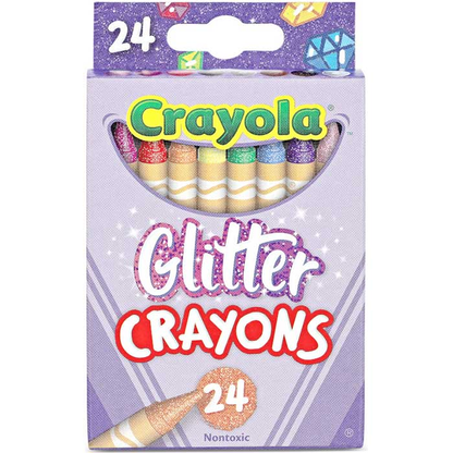 Crayola Glitter Crayons | 24ct