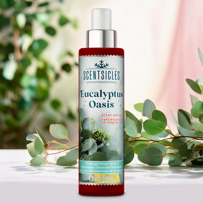 Scentscicles Scent  Mister Spray | Eucalyptus Oasis |  4OZ