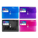 Translucent 7-Pocket A4/Letter Size Poly Expanding File