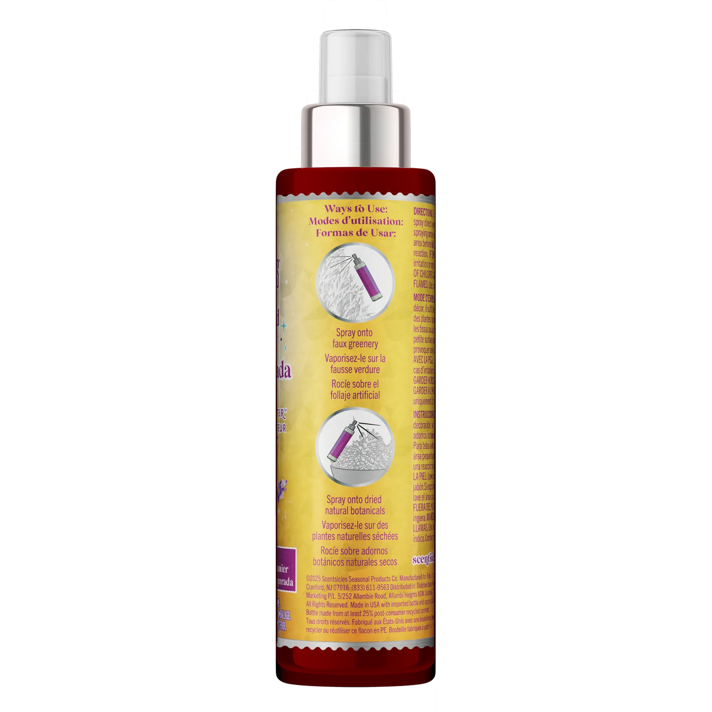 Scentscicles Scent Mister Spray |  Sun Soaked Lavender | 4OZ