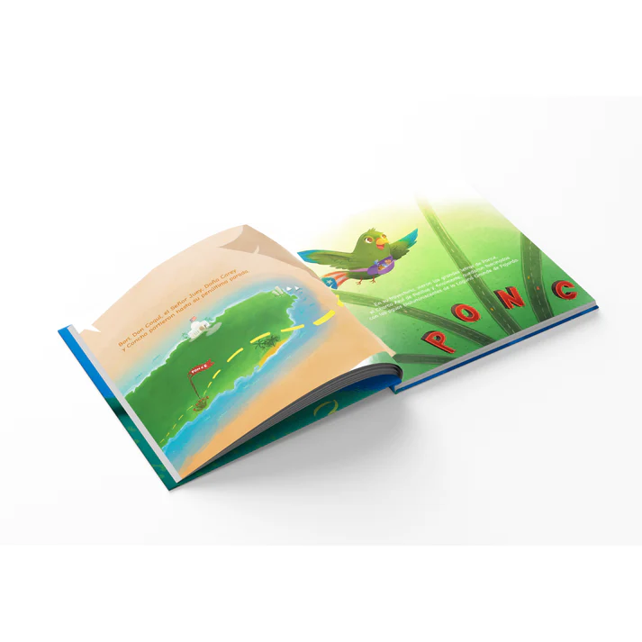 Bori A Vuelo de Pájaro | Libro Bilingüe