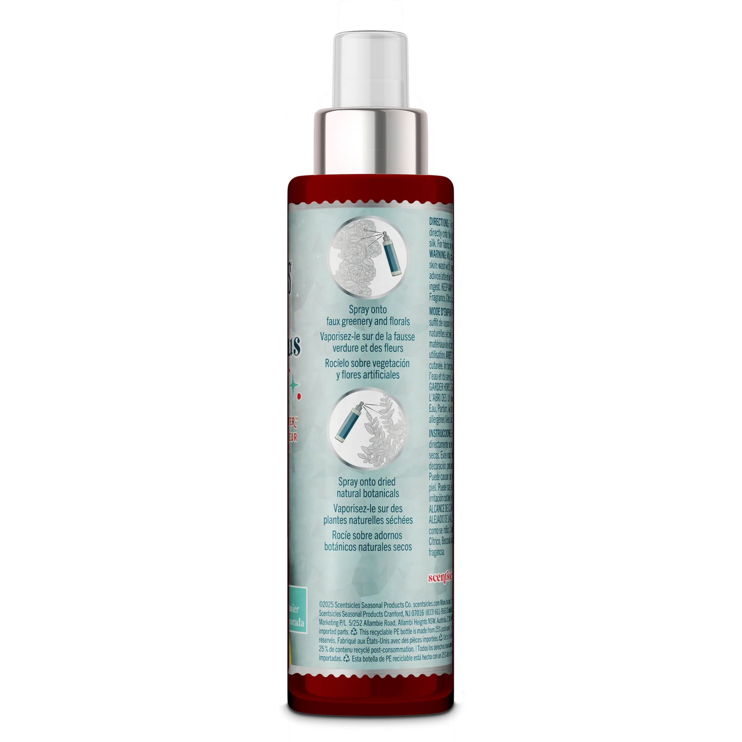 Scentscicles Scent  Mister Spray | Eucalyptus Oasis |  4OZ