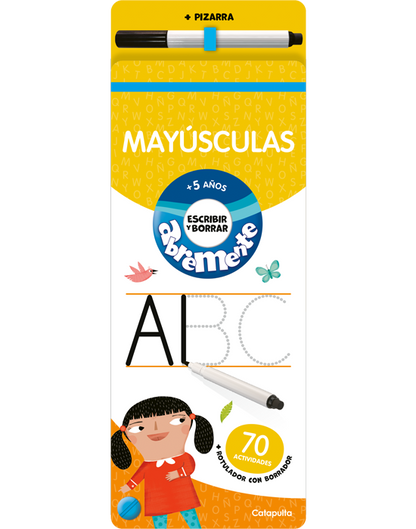 Abremente Escribir y Borrar  Mayúscula 5+ | Catapulta