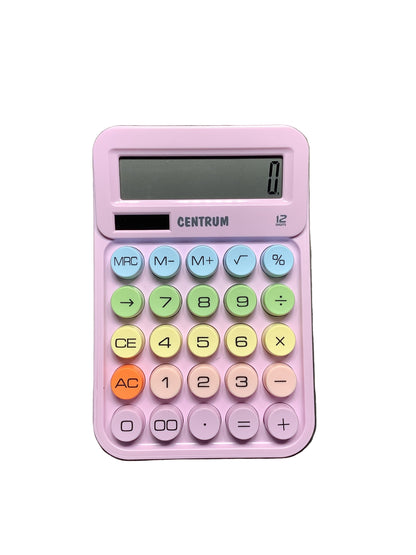 CALCULADORA 12D PASTEL CENTRUM