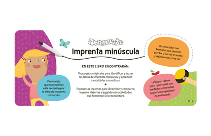 Abremente Escribir y Borrar Minúscula 6+ | Catapulta