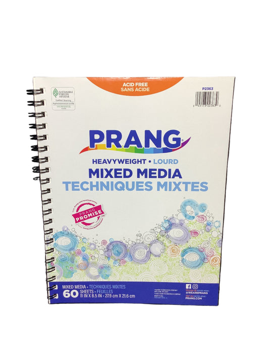 SKETCH, DRAW OR PAINT SPIRAL 11" X 8.5" 60 SHEETS