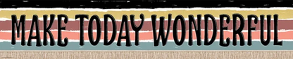 Maker Today Wonderful Banner
