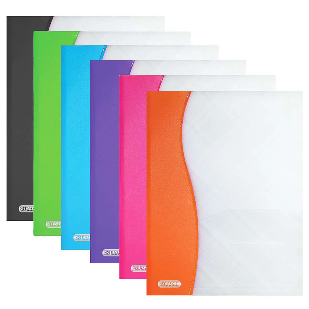 Two Tone | 2-Pocket | Poly Portfolio
