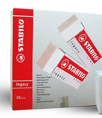 Borrador blanco Legancy