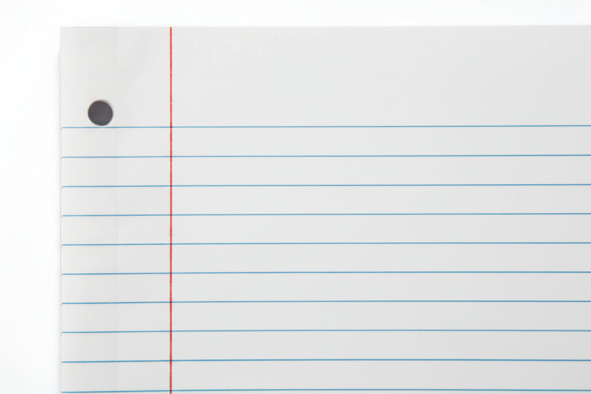 Filler Paper College Ruled 10.5" x 8" Pkg. 100