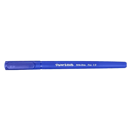 Write Bros Ballpoint 10ct Blue