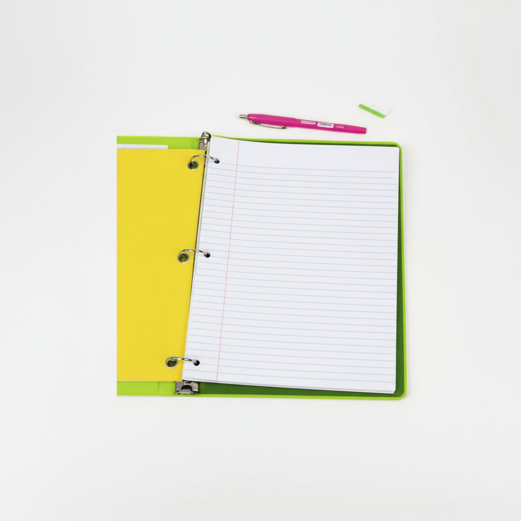 Filler Paper College Rule 100 Sheet – imagen 2 - JA Riollano
