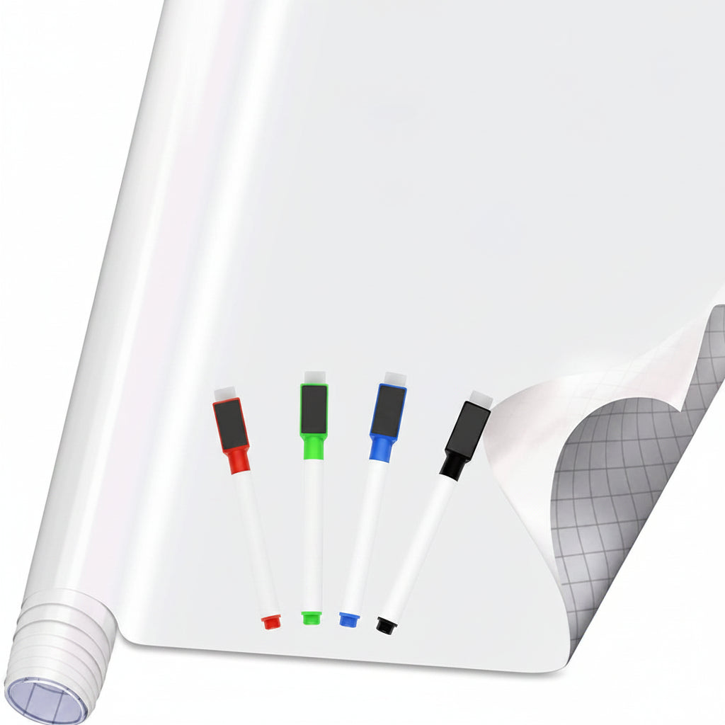 Dry Erase Roll Self-Adhesive 18" X 6' White Color – imagen 2 - JA Riollano