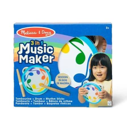 3-in-1 Wooden Music Maker