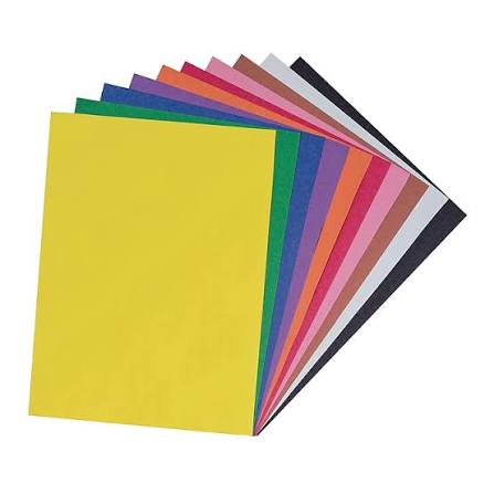 Construction Paper Pack 9" X 12" – imagen 2 - JA Riollano