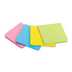 Stick on Notes 3" X 3" Assorted 4/pk – imagen 2 - JA Riollano