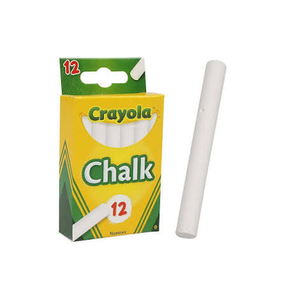 Crayola White Chalk Pkg. 12