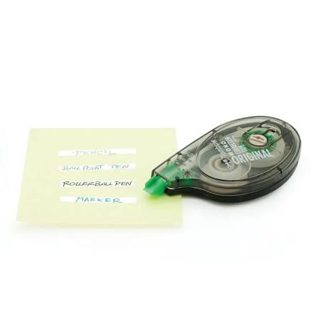Mono Correction Tape, Non-Refillable White