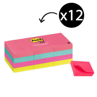 Post It Note 1-1/2 x 2 Neon PQT.12 – imagen 2 - JA Riollano