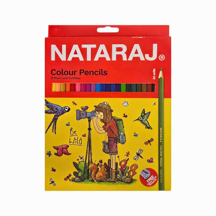 Nataraj Lápices de Colores | 24 pcs.