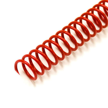 PLASTIC COIL BINDING RED 3/8" (10MM) 100 PC