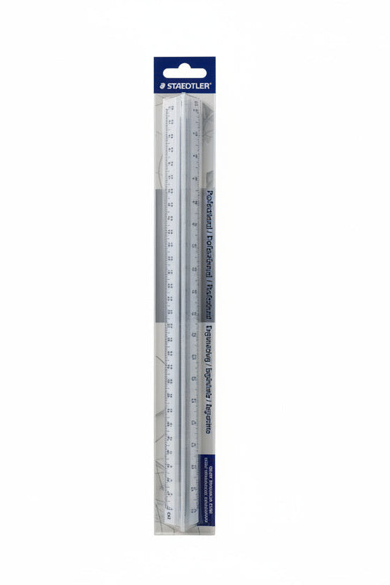 PROFESSIONAL ENGINEER SCALE PLASTIC 12 INCH