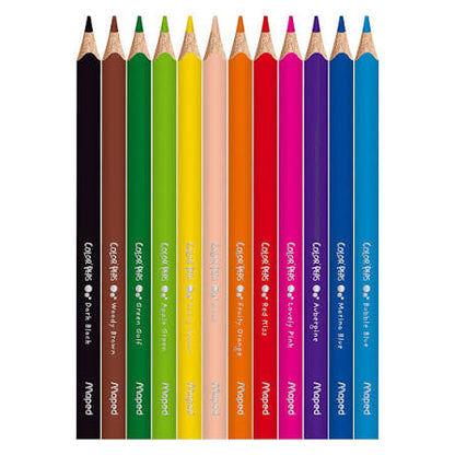 Lápiz Colores Peps Extra Fuerte 12pcs