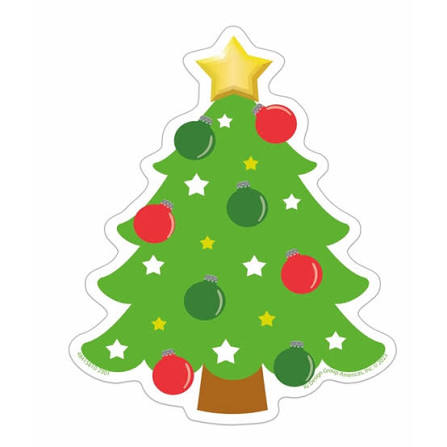 Christmas Trees Extra Large Stickers PQ. 36