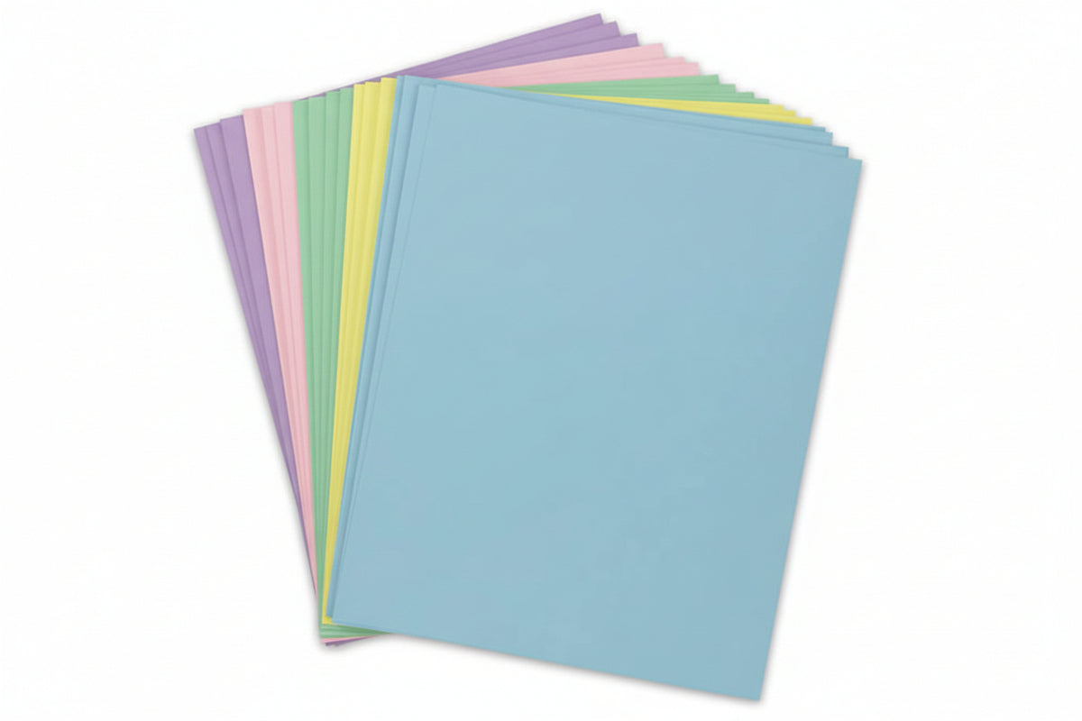 Card Stock Pastel 8-1/2" x 11" Pkg. 100 – imagen 2 - JA Riollano