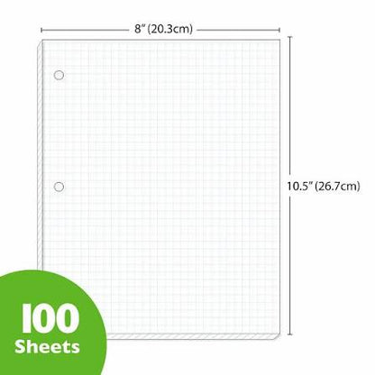 Quad Paper 4-1" 100 Sheet – imagen 2 - JA Riollano