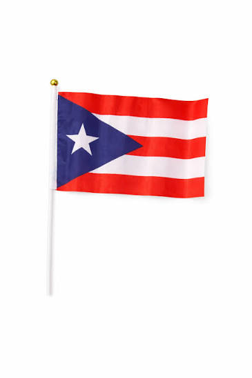 BANDERA PUERTO RICO 6X9 AZUL OSCURO