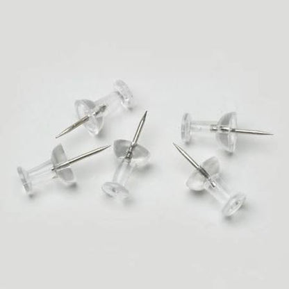 Push Pins Clear Transparent PQ.100 – imagen 2 - JA Riollano
