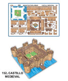 MODELO MAQUETA CASTILLO MEDIEVAL