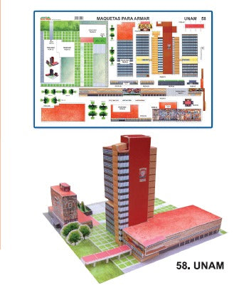 MODELO MAQUETA UNAM