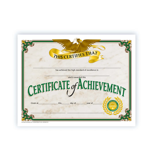 Certificado Logro Académico Inglés