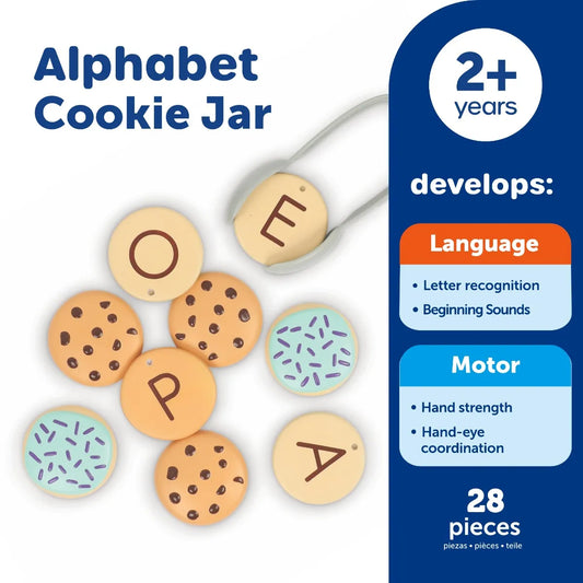 Alphabet Cookie Jar