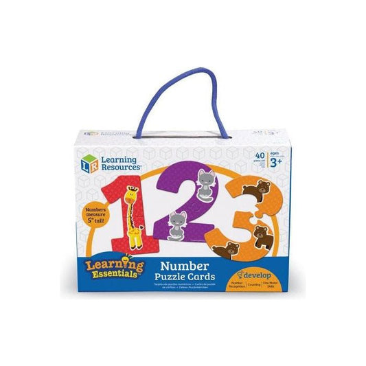 NUMBER PUZZLE CARDS