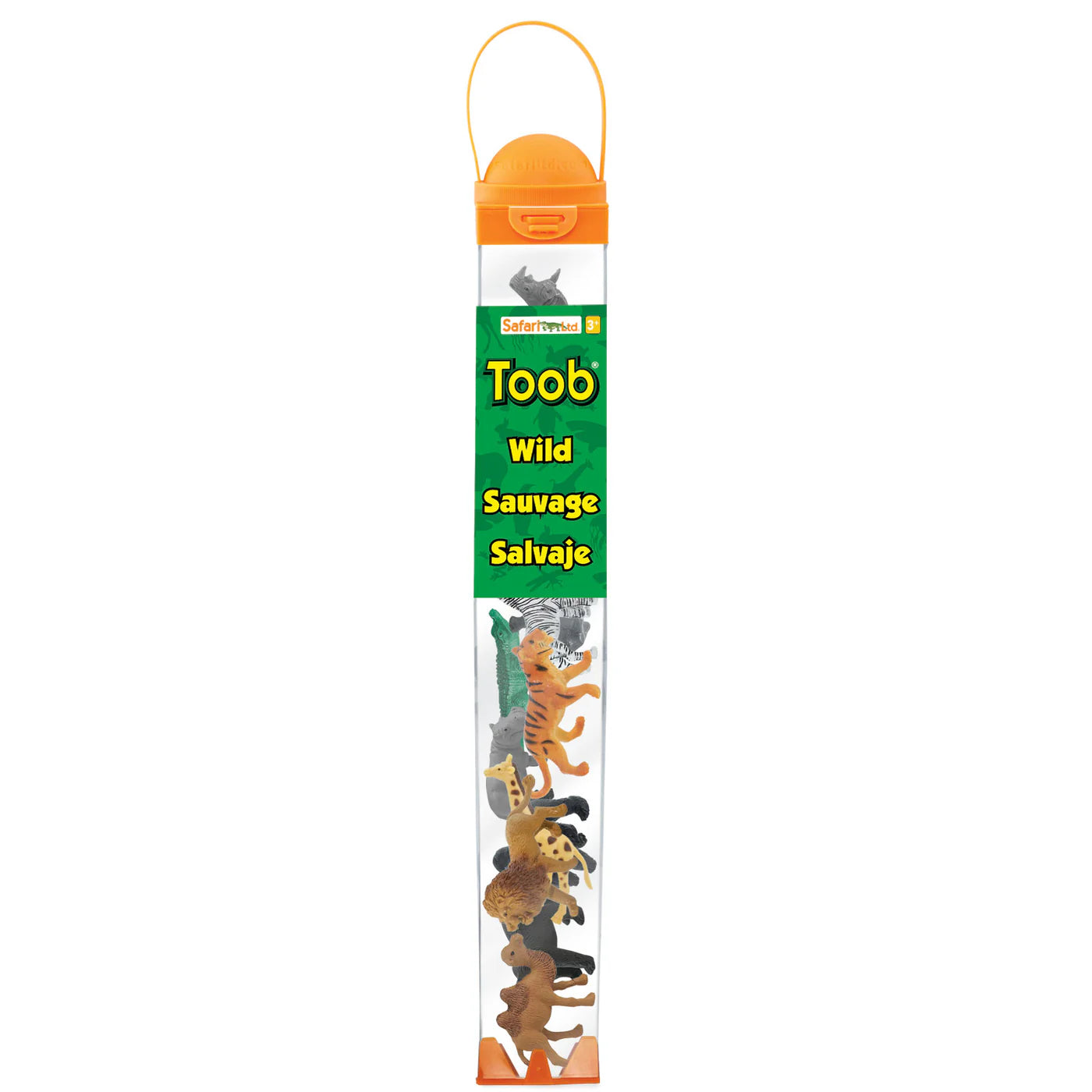 SAFARI TOOB ANIMALS WILD 12 PC