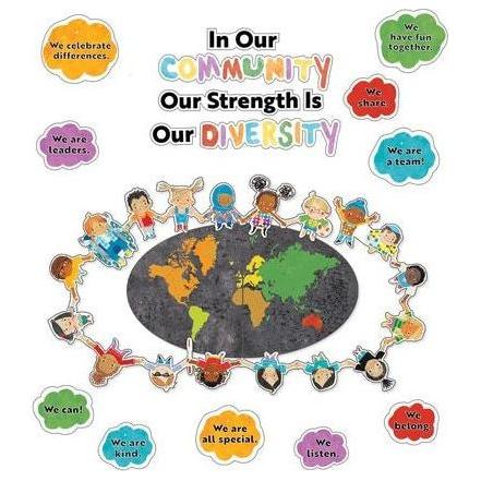 OUR STRENGTH IS OUR DIVERSITY BULLETIN BOARD SET